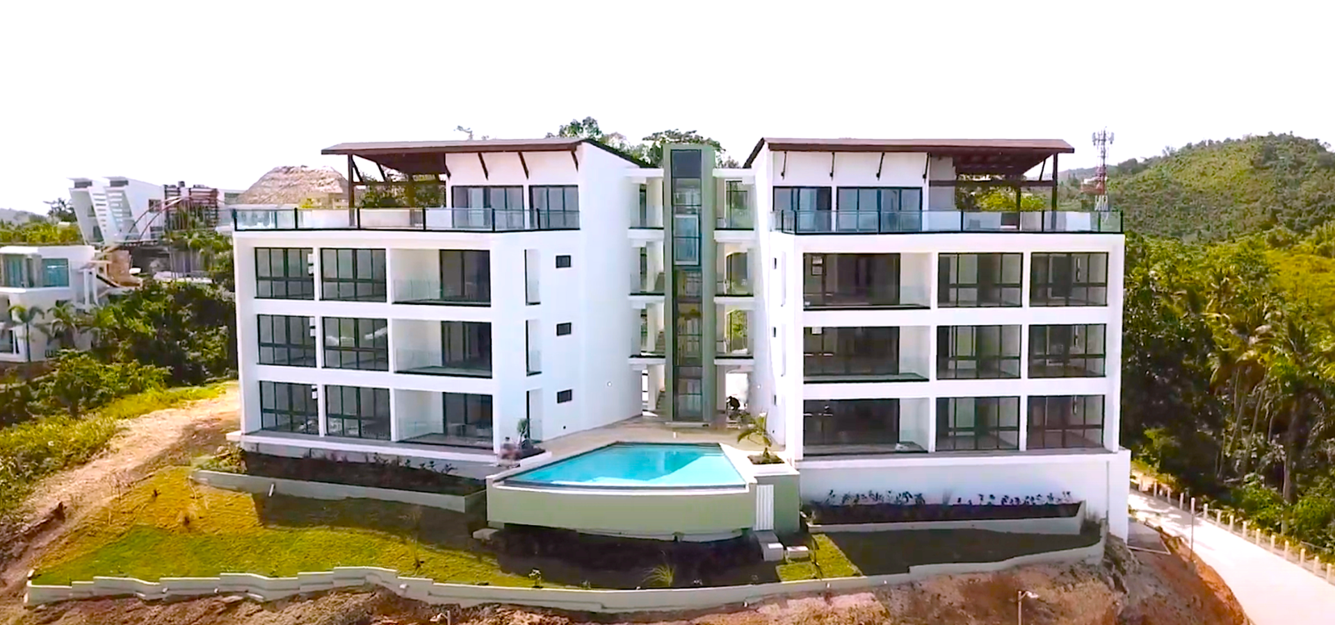 Penthouse con vista al mar